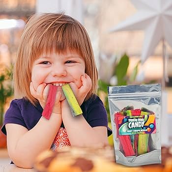 Amazon.com : Freeze Dried Candy Fruit Crispy Rolls Variety Pack