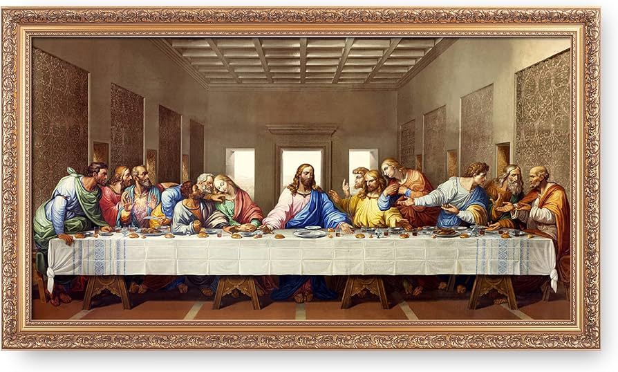 Amazon.com: The Last Supper by Leonardo Da Vinci The World Classic