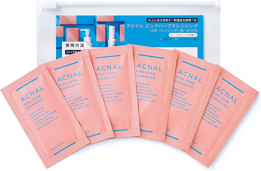 Amazon | 【Amazon.co.jp 限定】アクナル ピンクハーブクレンジング