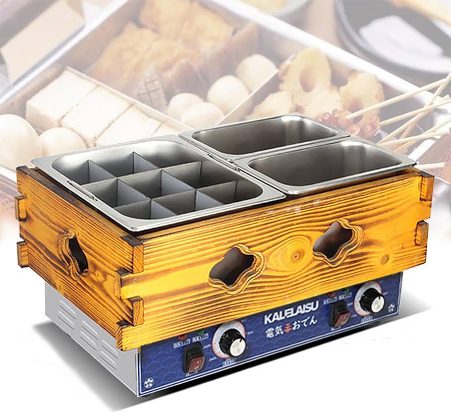 Amazon | おでん鍋 業務用デスクトップおでん機 麺鍋 フライヤー