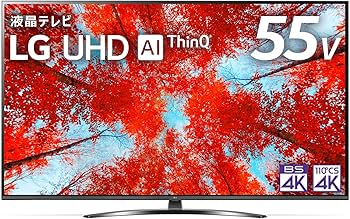 Amazon.co.jp: LG 55型 4Kチューナー内蔵 液晶 テレビ 55UQ9100PJD IPS