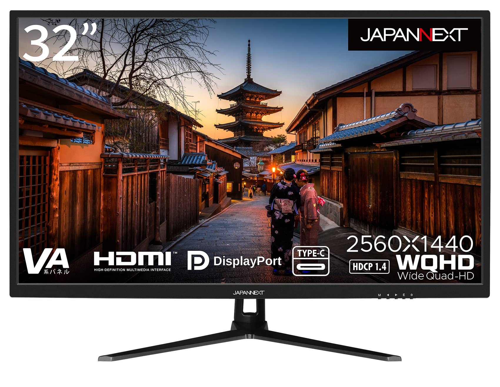 Amazon.co.jp: JAPANNEXT 32インチ モニター WQHD 2560x1440解像度 VA