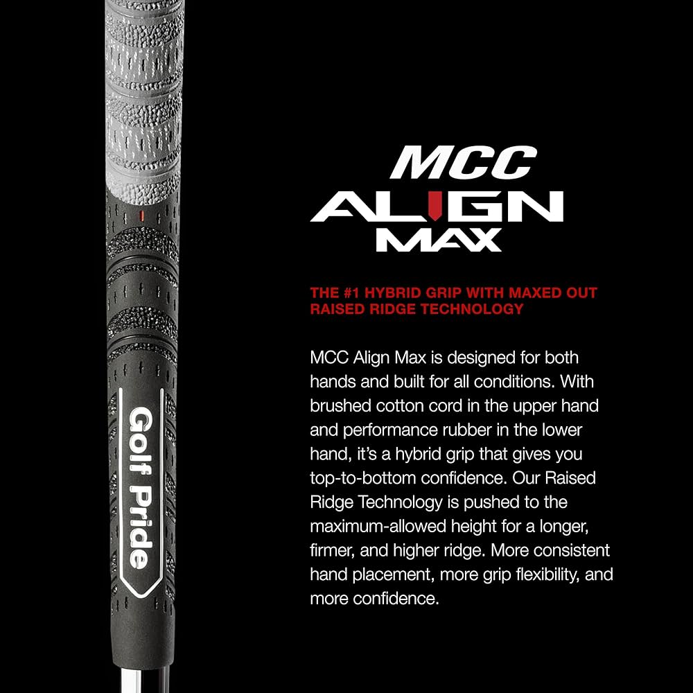Amazon | GOLFPRIDE(ゴルフプライド) ゴルフグリップ MCC アライン MAX