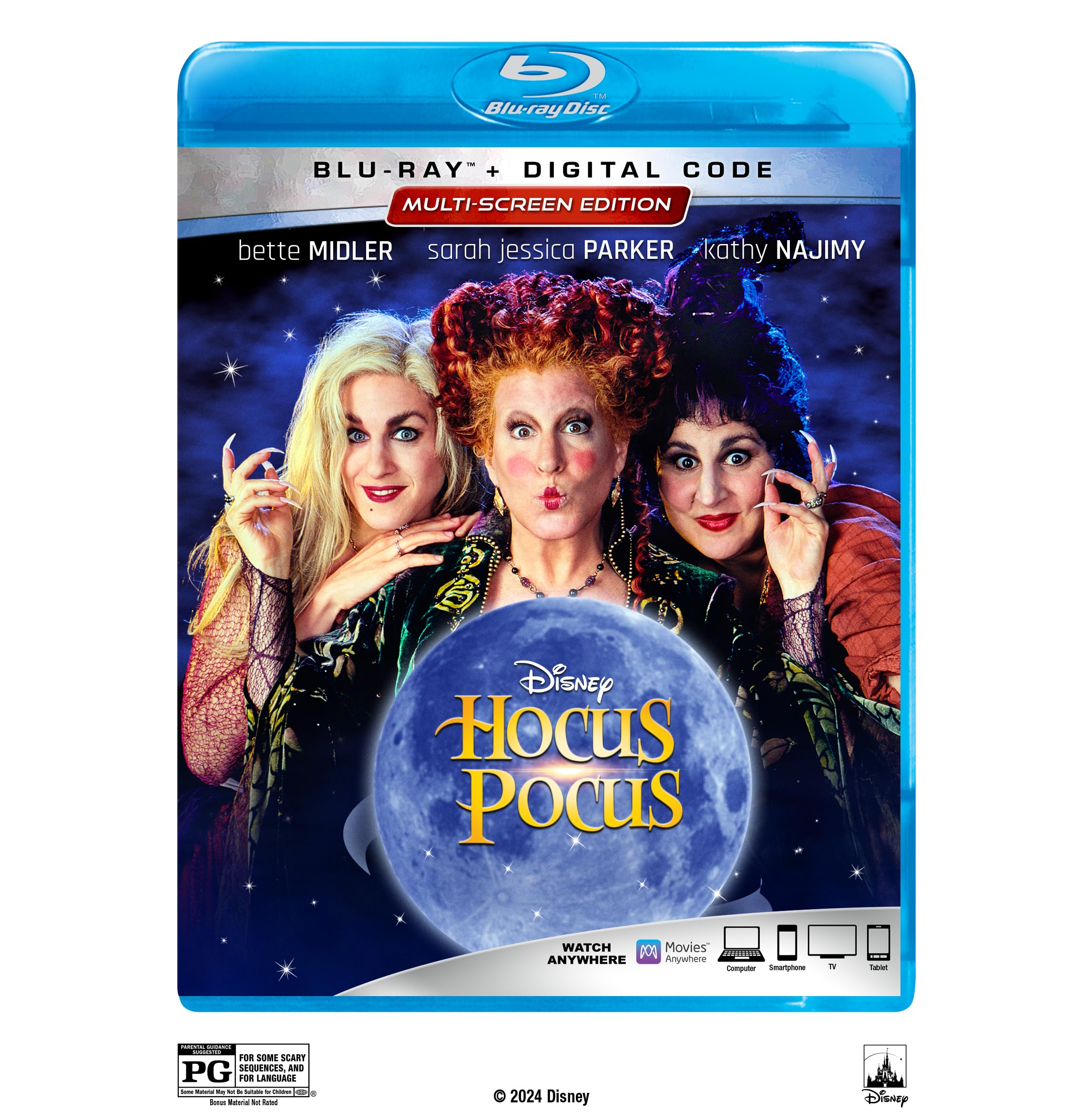 HOCUS POCUS [Blu-ray]: Amazon.co.uk: Bette Midler, Sarah Jessica