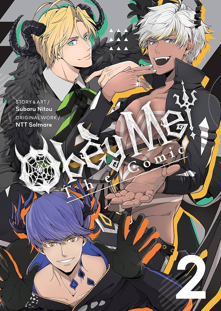 Amazon.com: Obey Me! The Comic Vol. 2: 9798888436226: Nitou