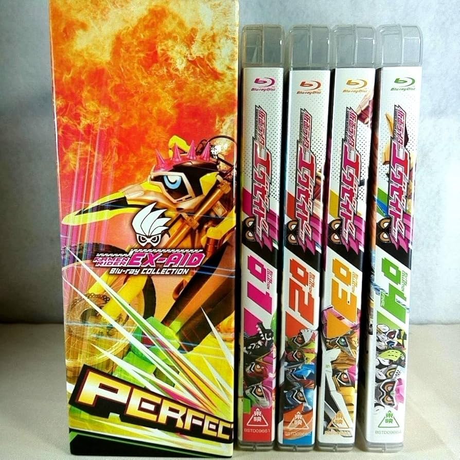 Amazon.co.jp: 仮面ライダーエグゼイド Blu-ray COLLECTION 全4巻
