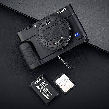 Amazon | JJC 金属 ハンドグリップ Sony RX100 VII RX100M7 専用 電池