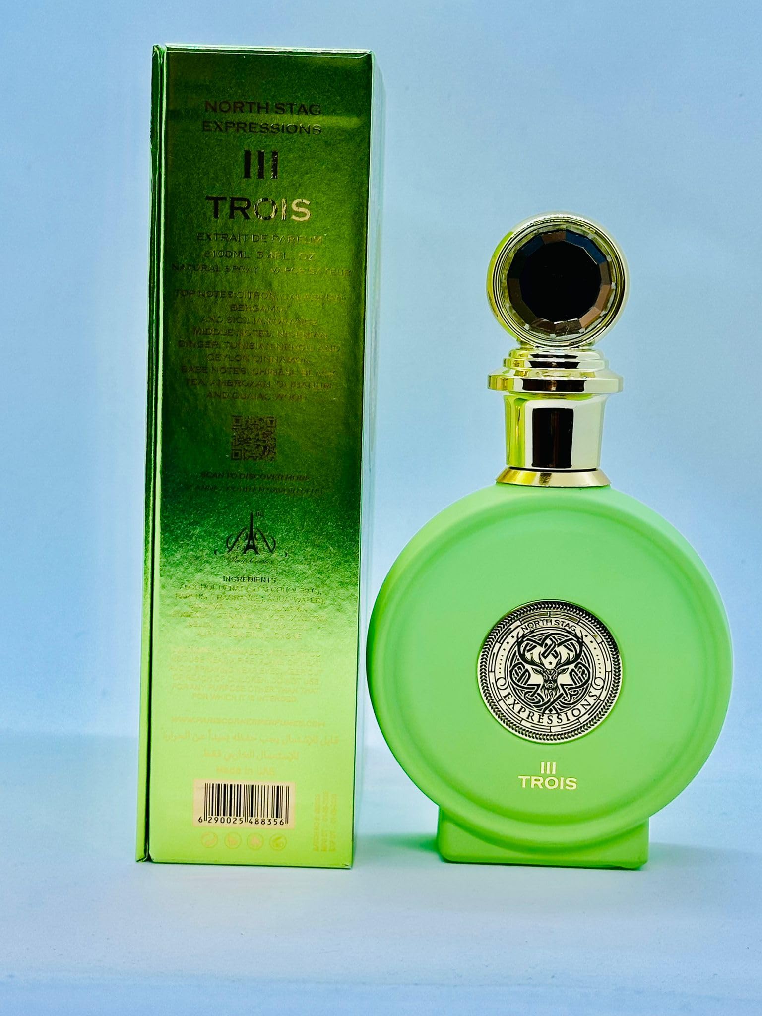 Amazon.com : Paris Corner North Stag Luxury Perfume Series 100ml