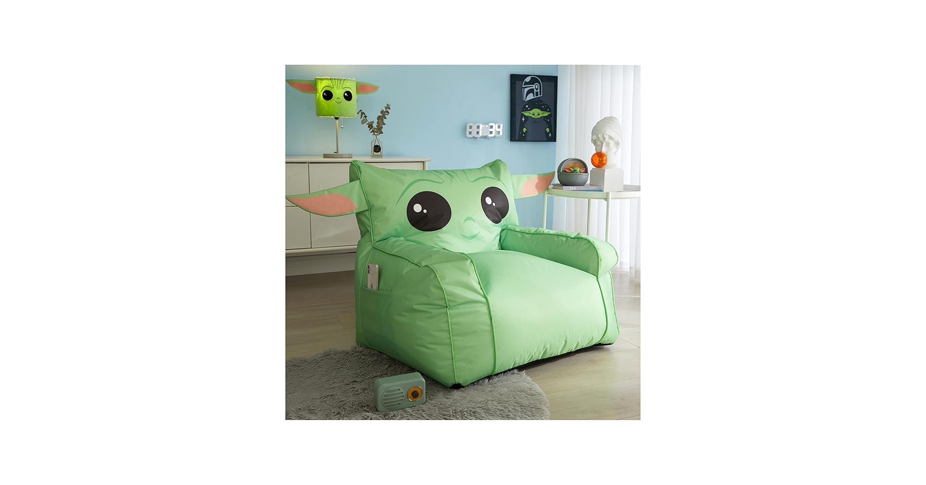 Amazon.com: Idea Nuova Lucas Star Wars The Mandalorian Grogu aka