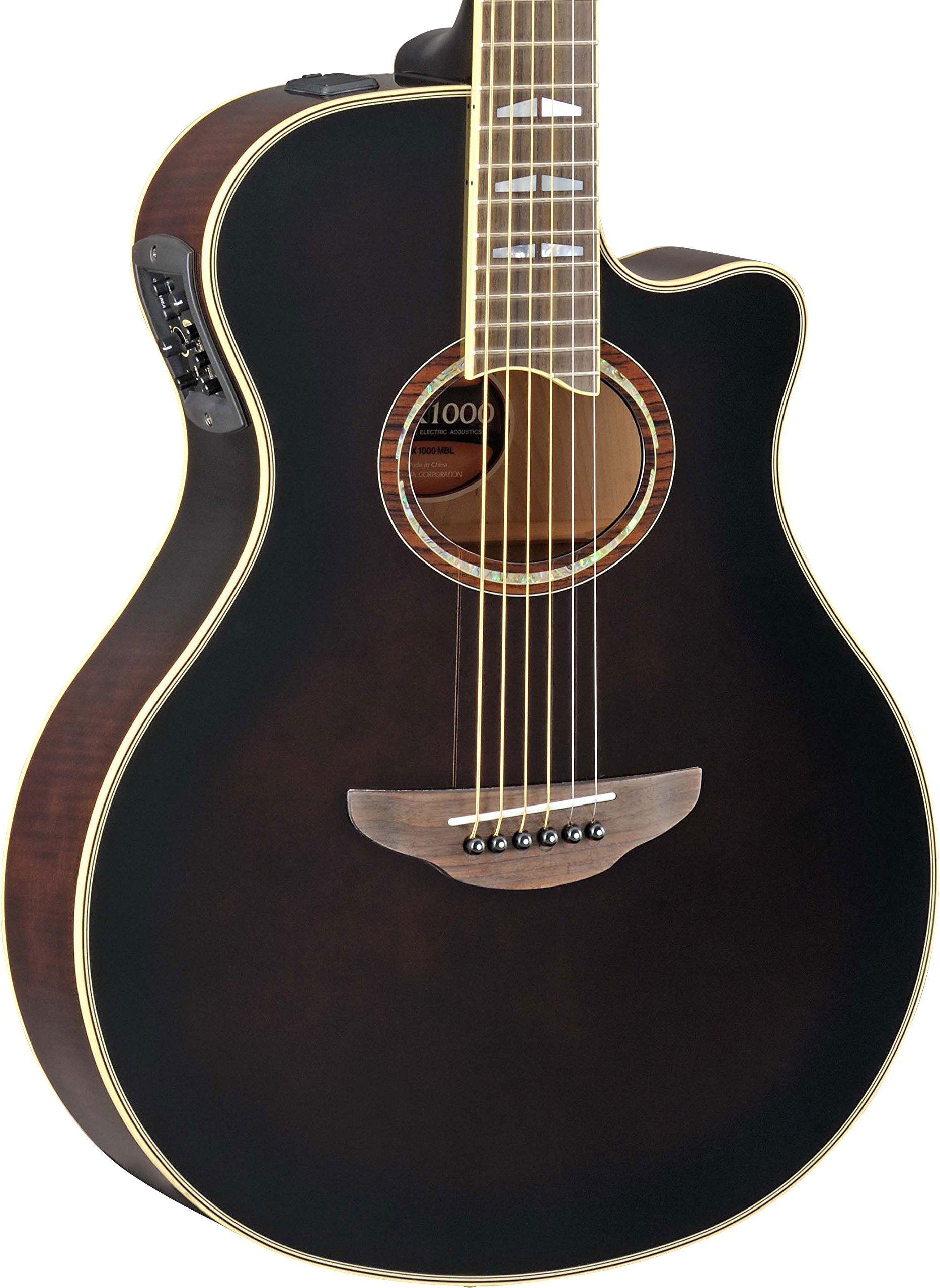 Amazon | ヤマハ YAMAHA エレアコギター APX1000 MBL | エレアコギター