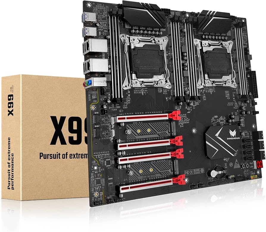 Amazon.com: SHANGZHAOYUAN X99 Dual CPU Motherboard LGA 2011-3