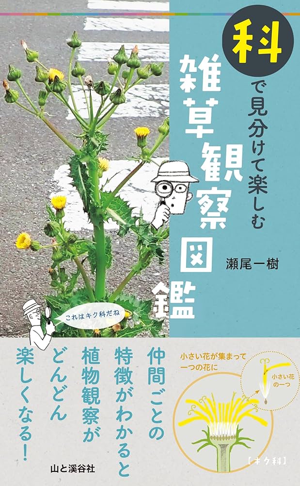 科で見分けて楽しむ 雑草観察図鑑 | 瀬尾 一樹 |本 | 通販 | Amazon