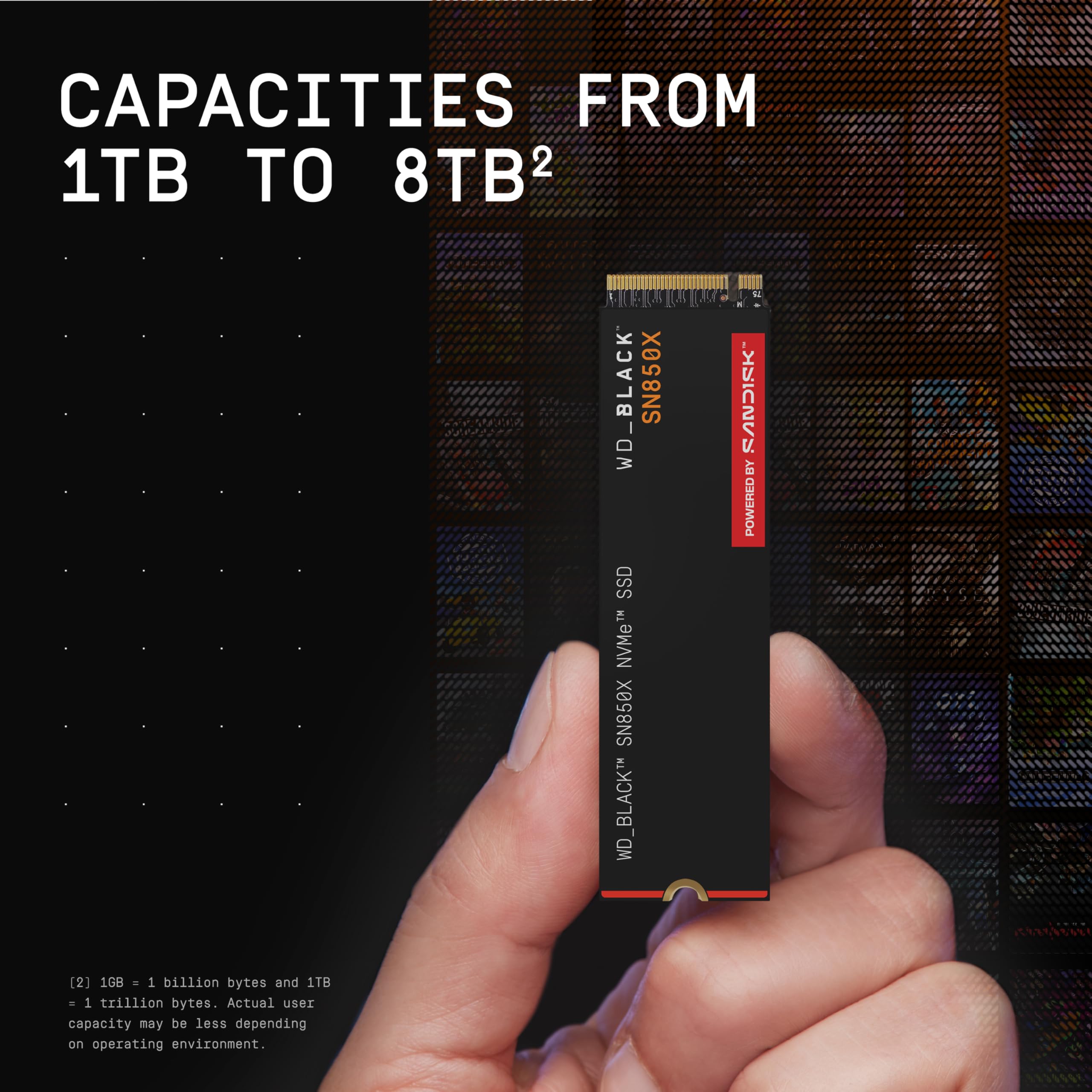 Western Digital WD Black SN850X 1TB Dahili SSD : Amazon.com.tr