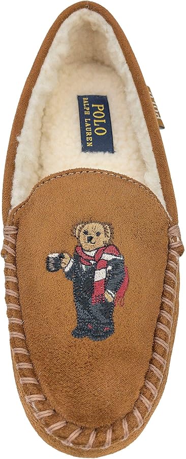 新品未使用:ポロラルフローレン】デジ ベアー モカシン スリッパ 6