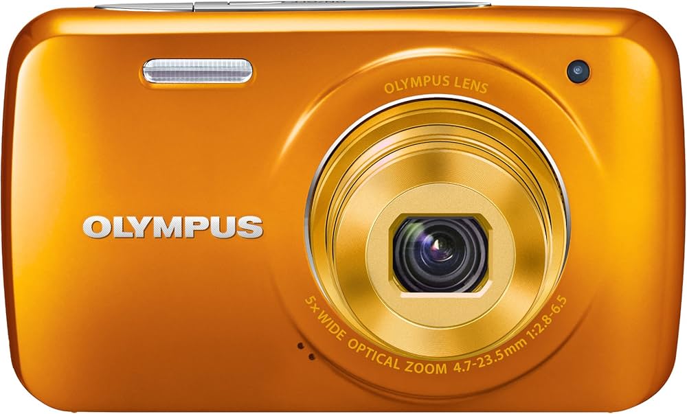 Amazon | OLYMPUS デジタルカメラ VH-210 オレンジ 1400万画素 光学5倍