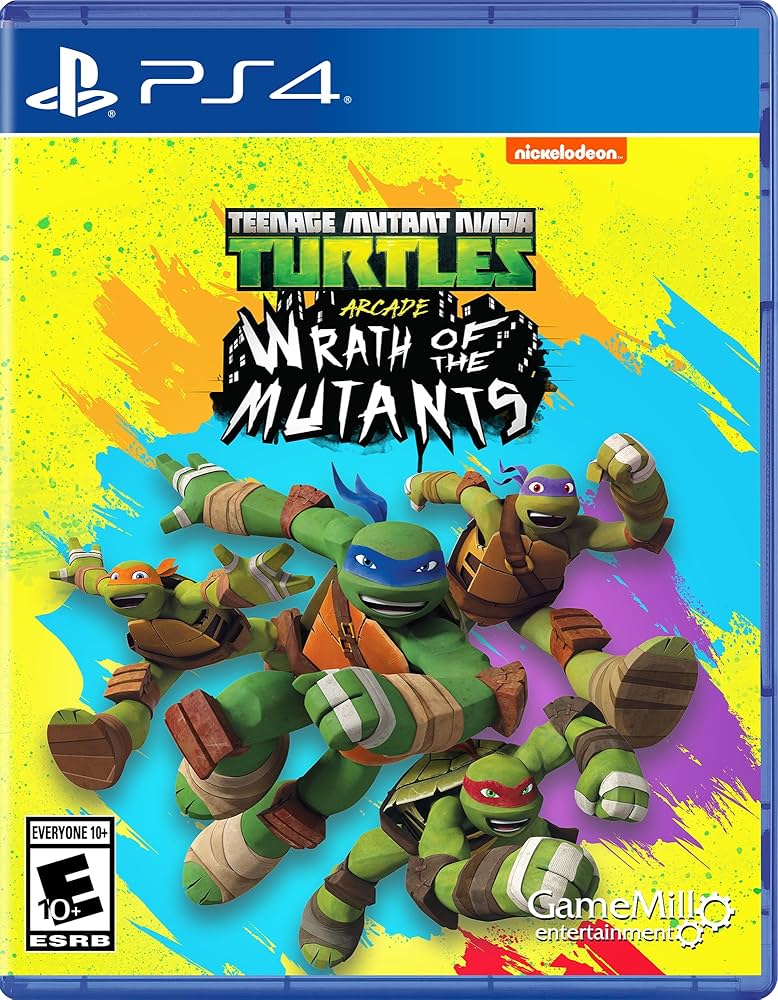 Amazon.com: TMNT Arcade: Wrath of the Mutants - PlayStation 4