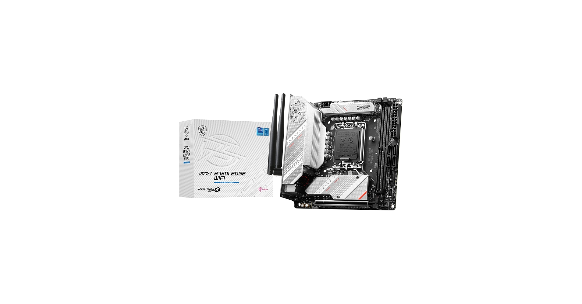 Amazon.com: MSI MPG B760I Edge WiFi Gaming Motherboard (Supports