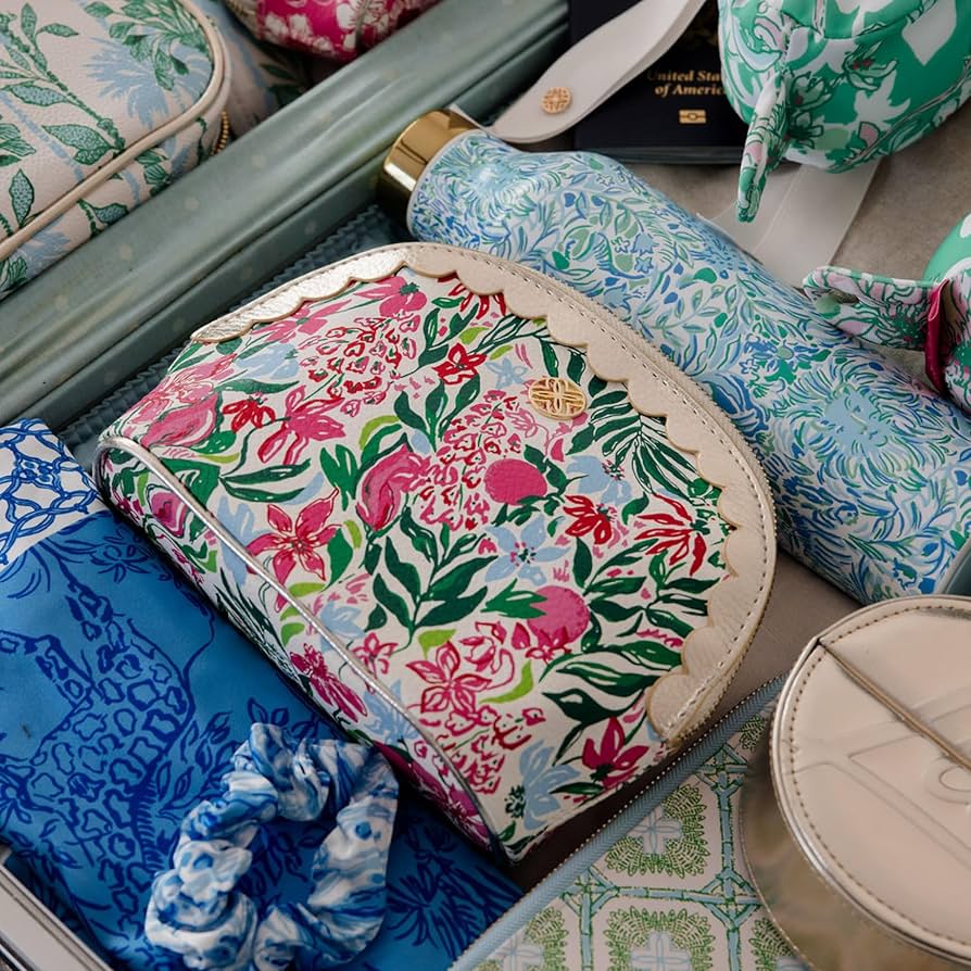 Amazon.com: Lilly Pulitzer Stainless Steel Water Bottle, 18 Oz