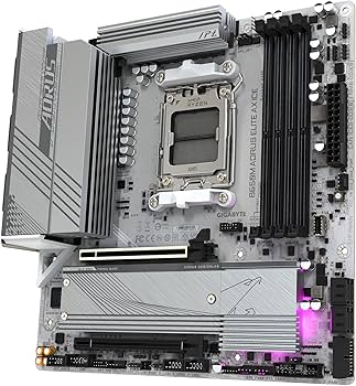 Amazon.com: GIGABTE B650M AORUS Elite AX ICE AMD AM5 mATX