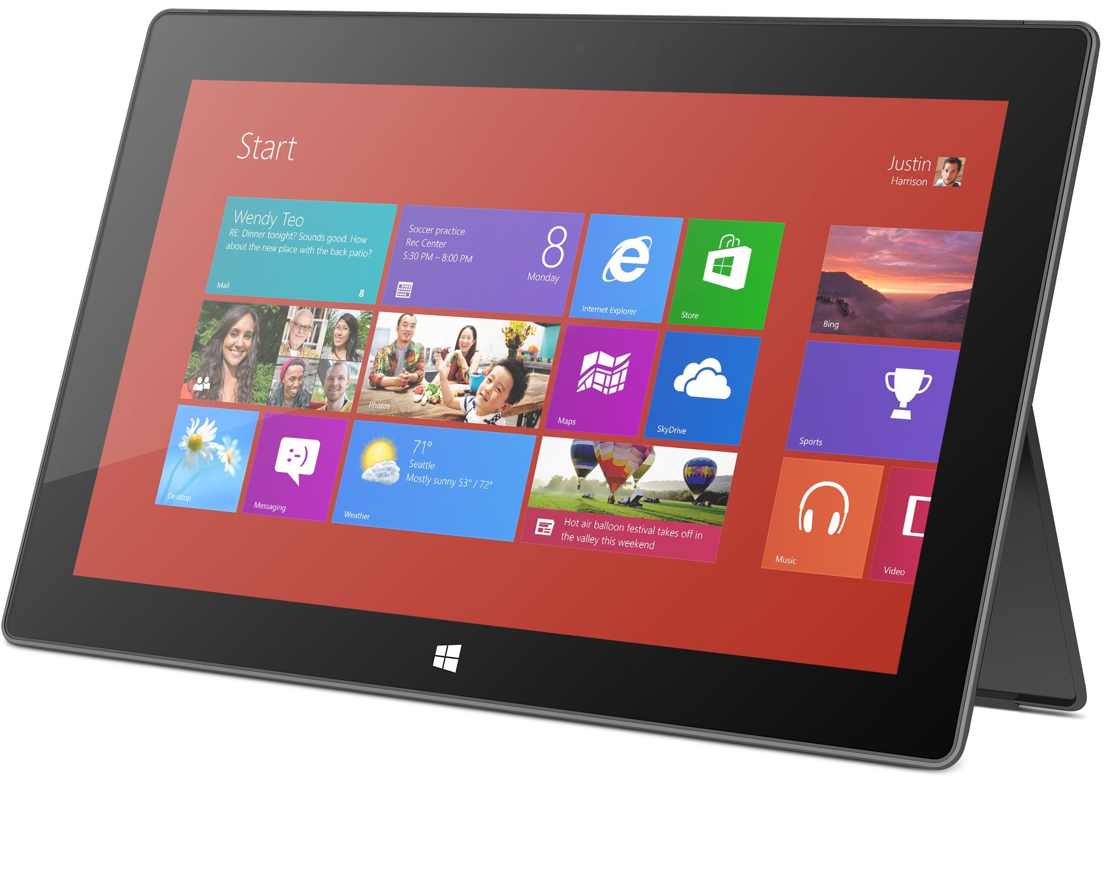 Microsoft Surface with Windows RT 64Gb Tablet : Amazon.co.uk