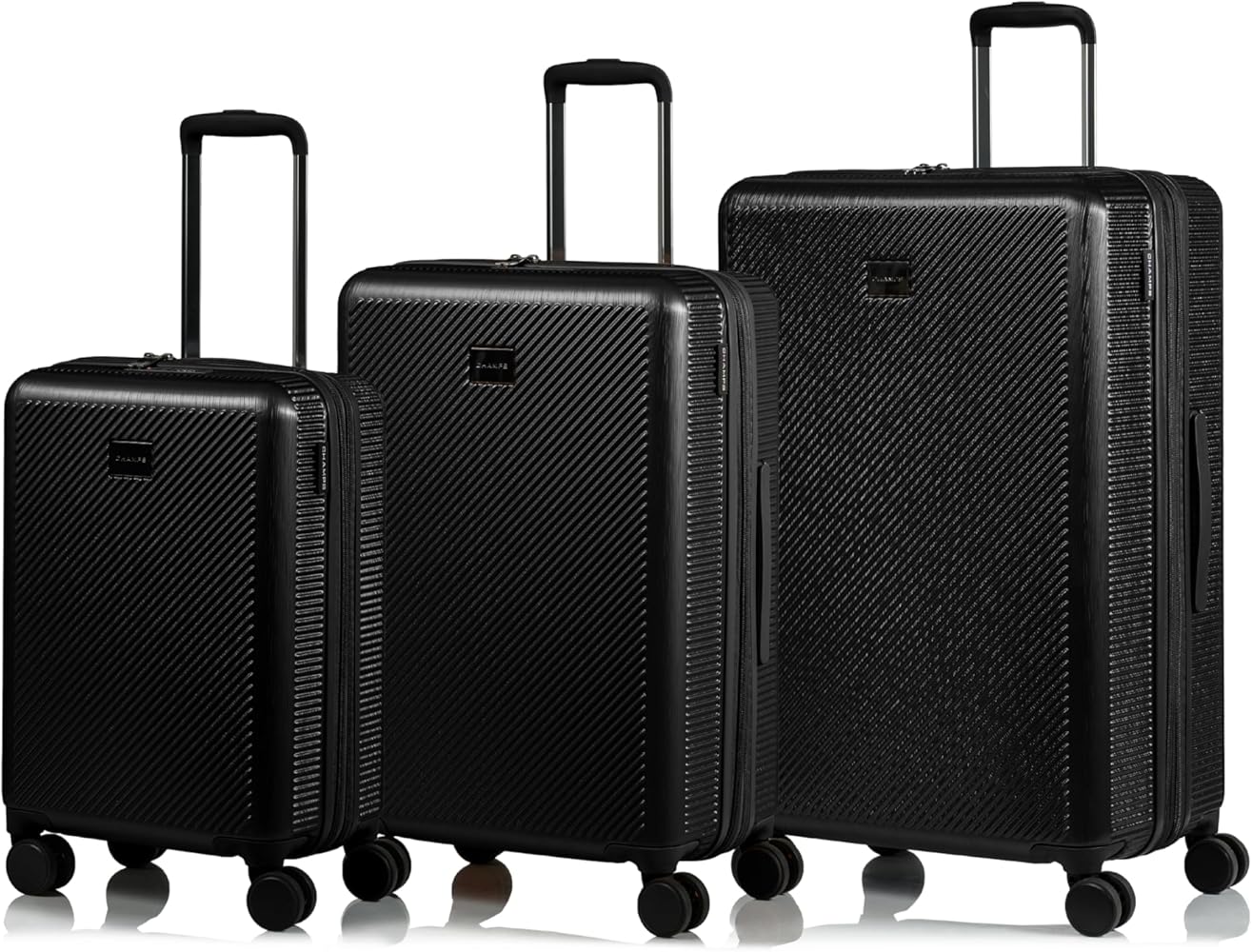 CHAMPS Iconic II Collection Durable Expandable Hardside Spinner 3