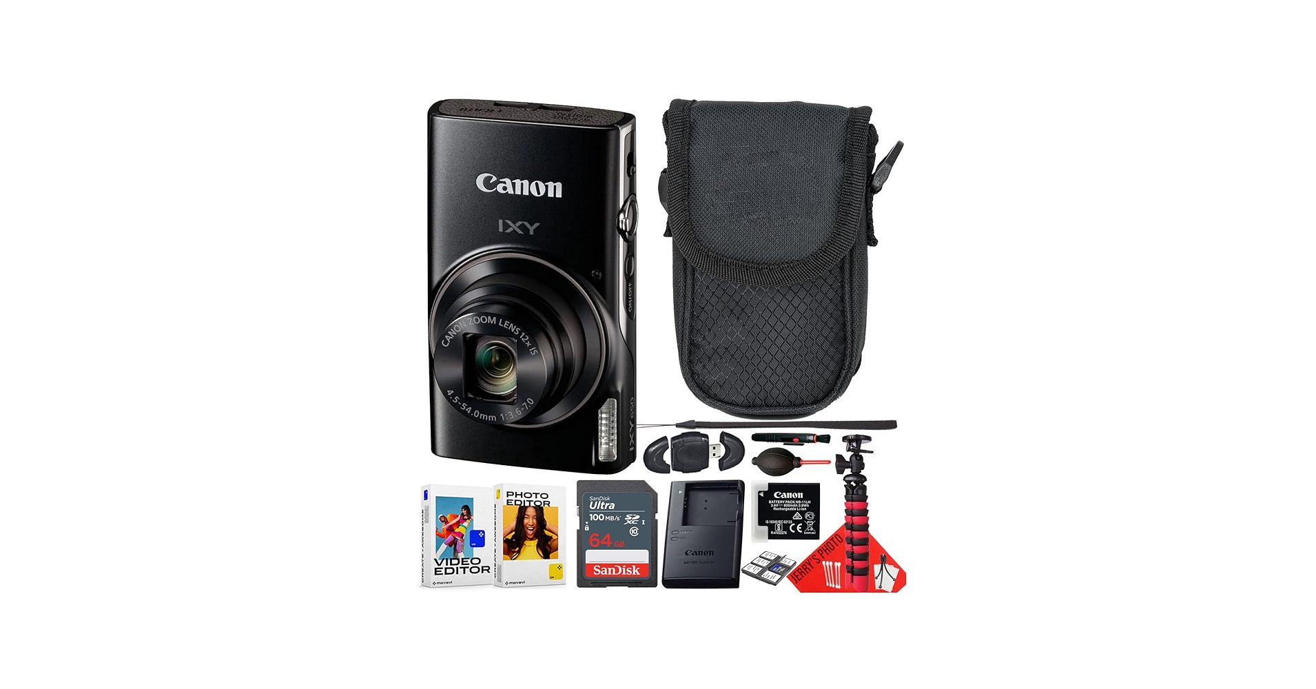 Amazon.com : Canon PowerShot IXY 650 / ELPH 360 HS Compact Digital