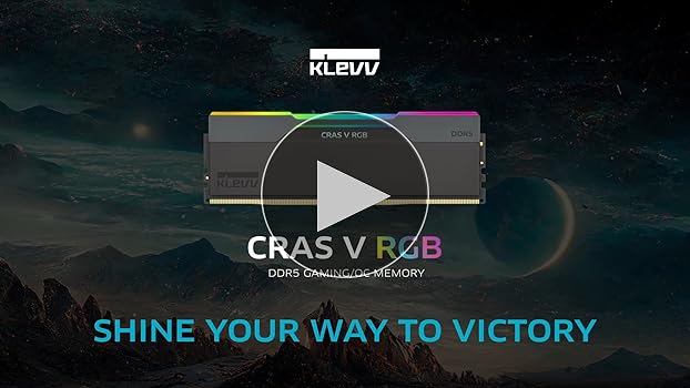 KLEVV CRAS V RGB DDR5 32GB (2x16GB) 6400MHz CL32 SK Hynix A-Die