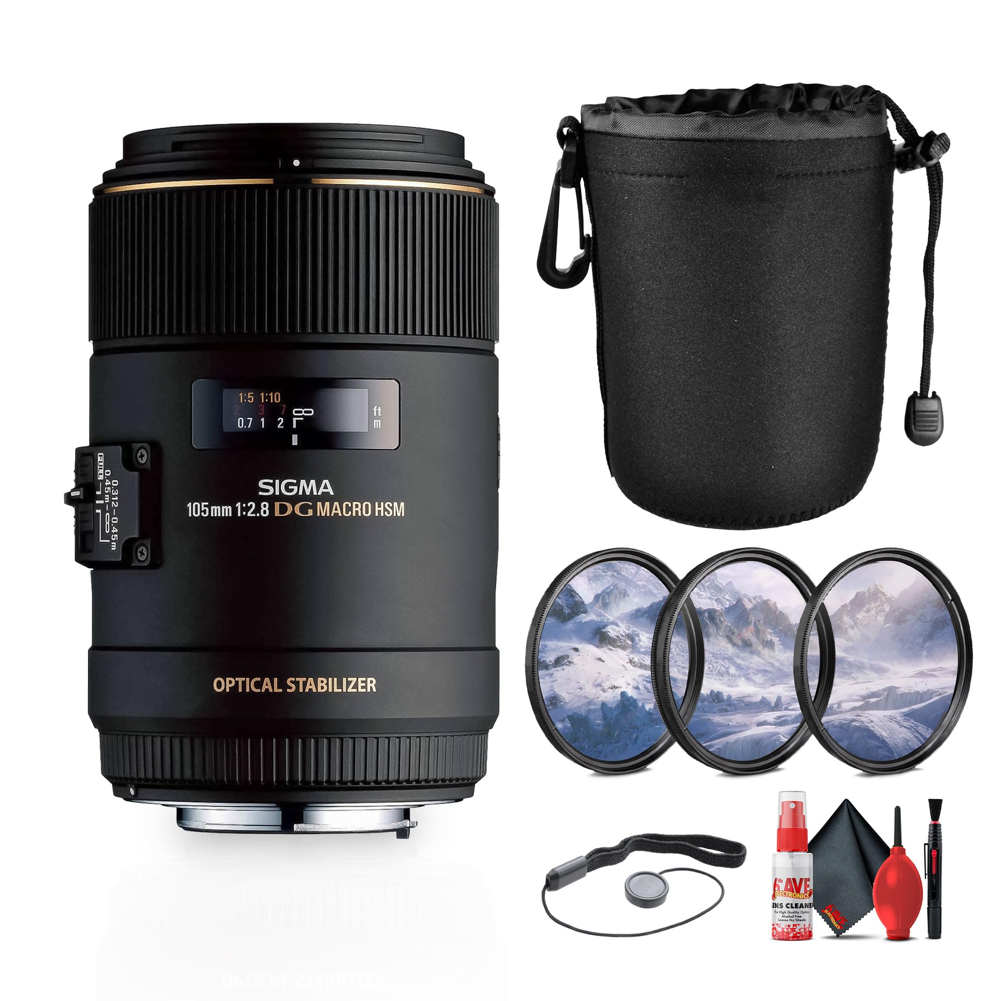 Amazon.com : Sigma 105mm f/2.8 EX DG OS HSM Macro Lens for Canon