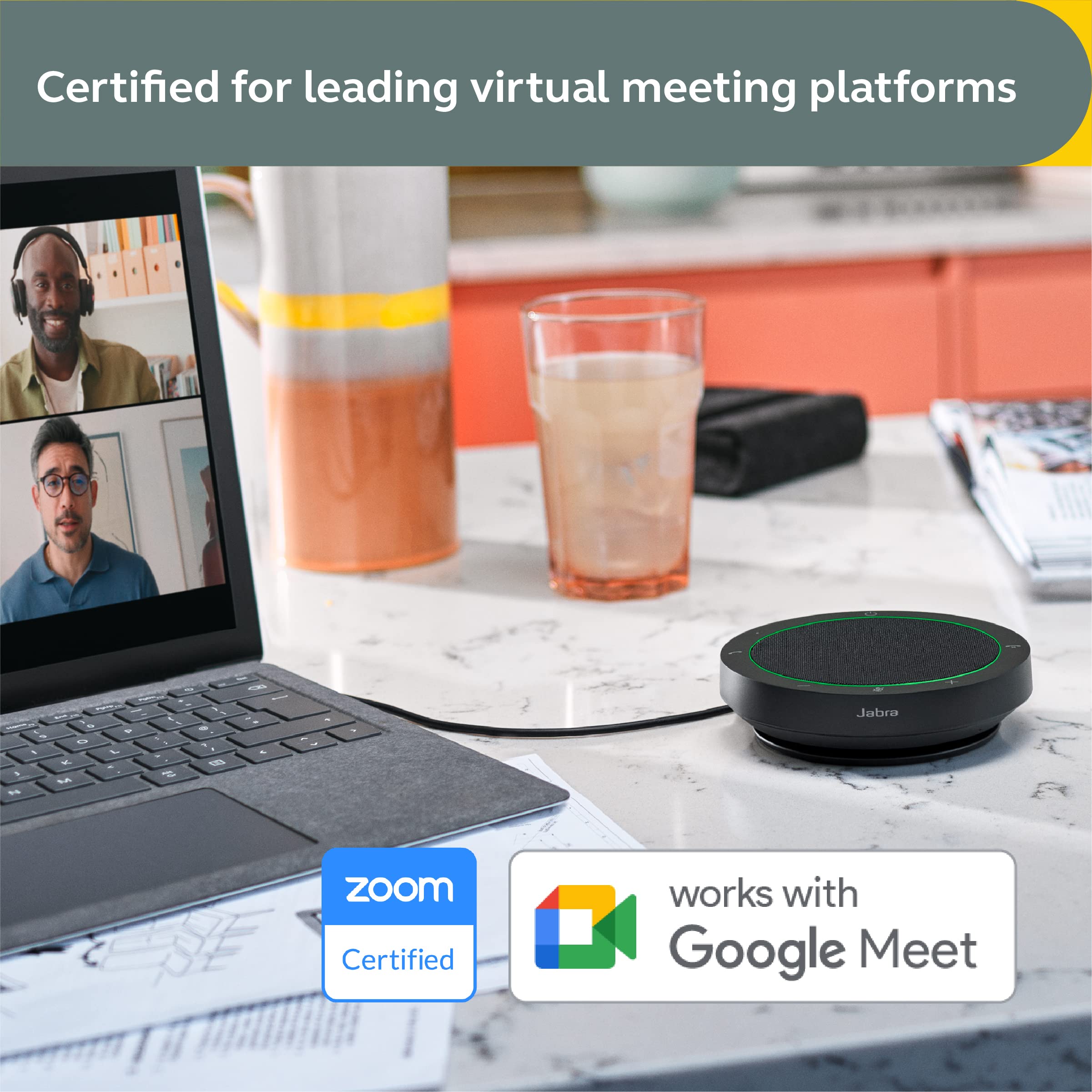 Amazon.co.jp: Jabra Speak2 40 ポータブルスピーカーフォン - ノイズ