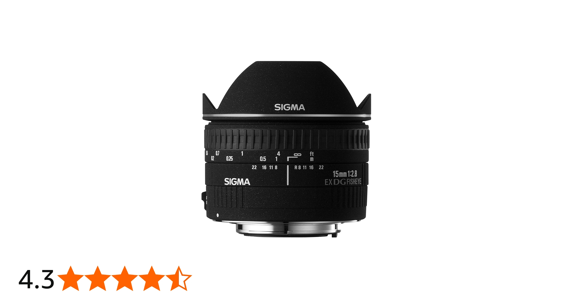 Amazon.co.jp: シグマ(Sigma) SIGMA 単焦点魚眼レンズ 15mm F2.8 EX DG