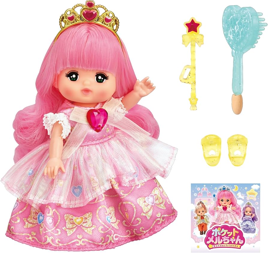 Amazon.co.jp: Pilot Corporation Pocket Mel-chan Doll Princess Mel