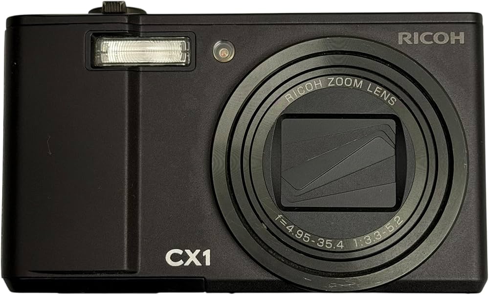 Amazon | RICOH デジタルカメラ CX1 ブラック CX1BK | コンパクト 通販