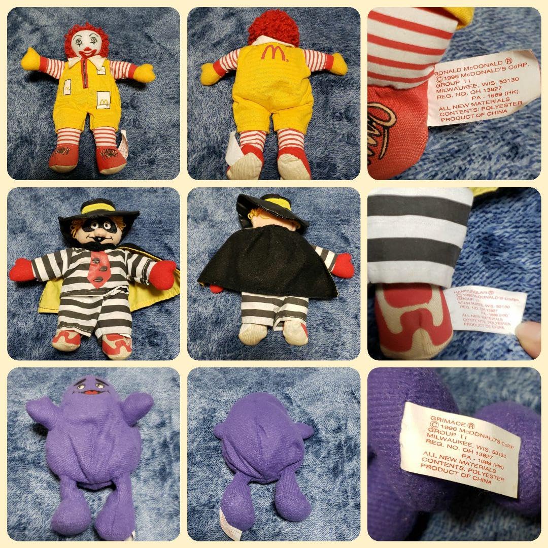 Amazon.co.jp: マクドナルド ドナルド ハンバーグラー グリマス