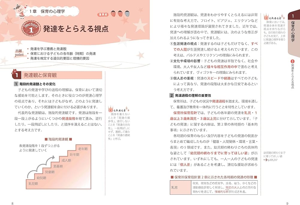 Amazon.co.jp: いちばんわかりやすい保育士合格テキスト[上巻] '26年版