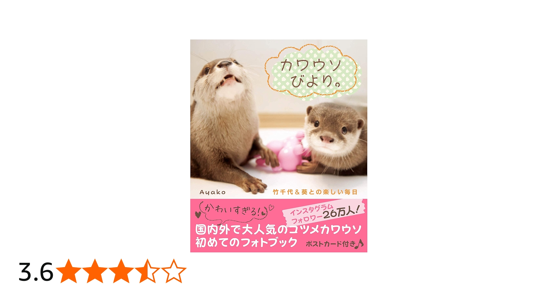 Amazon.co.jp: カワウソびより。 ~竹千代&葵との楽しい毎日~ : Ayako