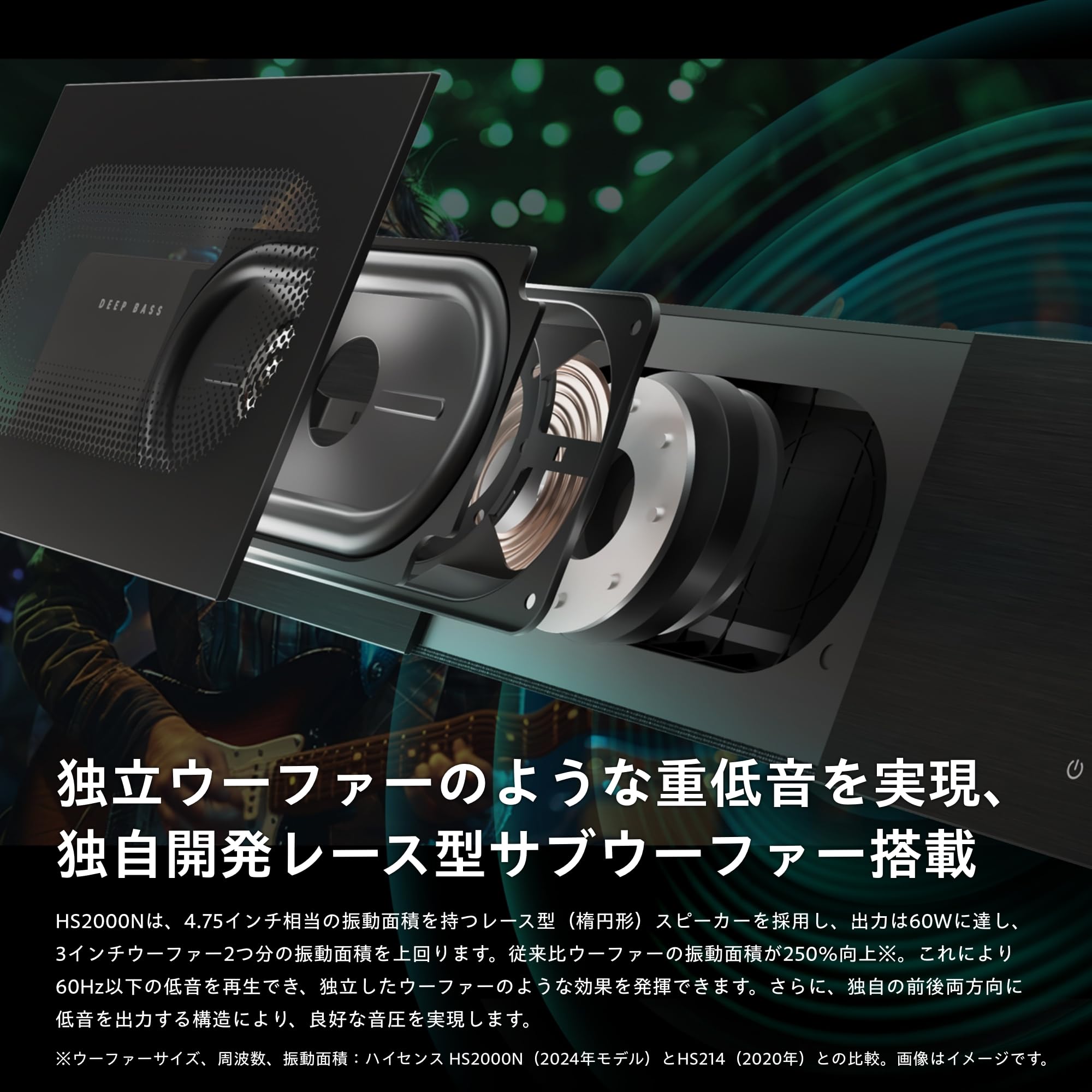 Amazon | ハイセンス 43V型 倍速パネル搭載 液晶 テレビ 43E7H 4K