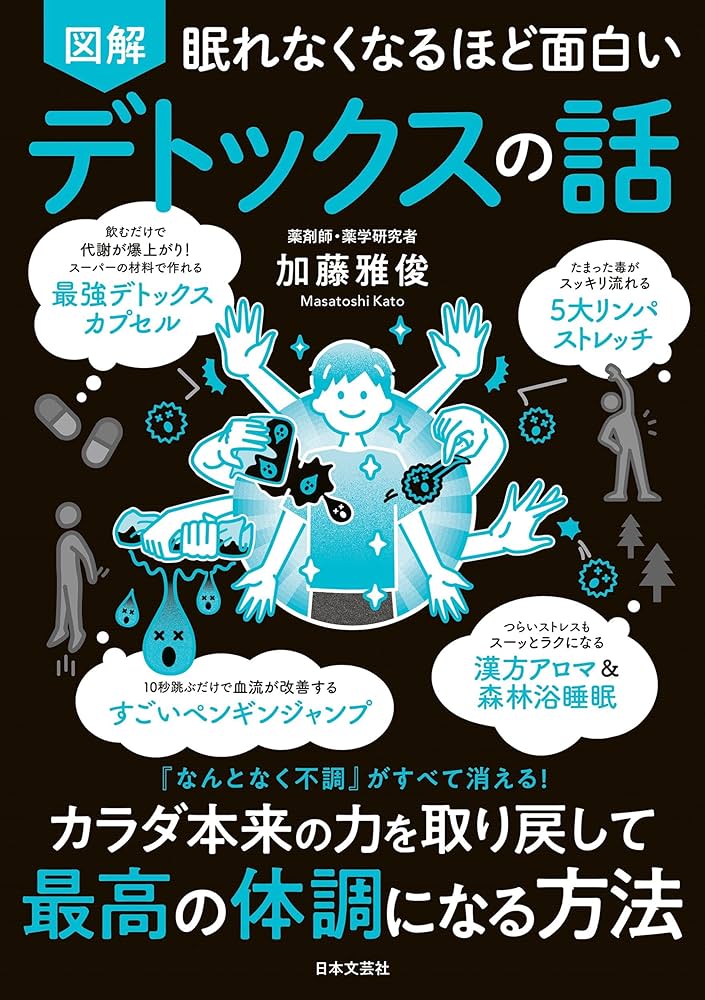 眠れなくなるほど面白い 図解 デトックスの話: 『なんとなく不調』が