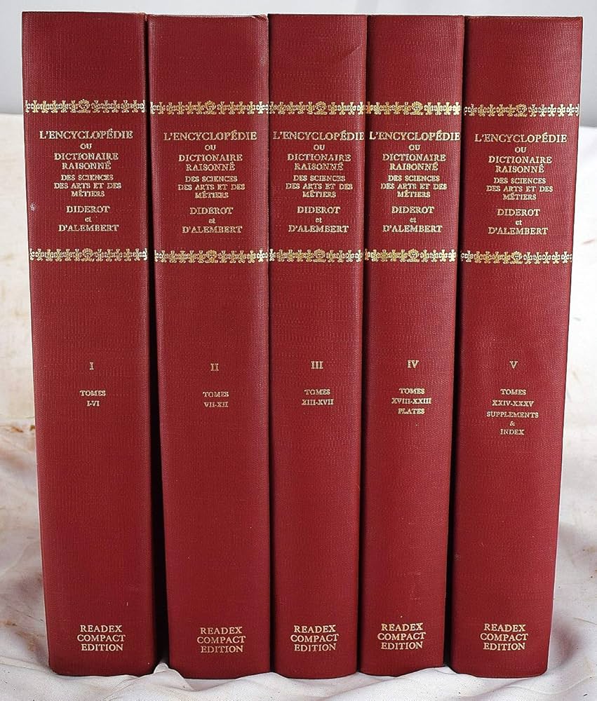 Amazon.com: L' Encyclopedie ou Dictionnaire Raisonne Des Sciences