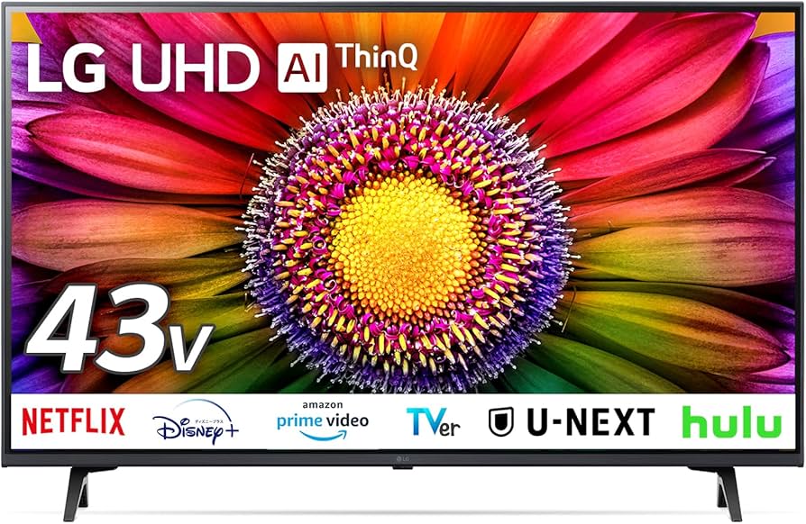 Amazon | LG 液晶テレビ 43UR8000PJB 43V型 4K対応 BS・CS 4K