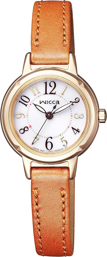 Amazon | [CITIZEN] 腕時計 レディース wicca ウィッカ ソーラーテック