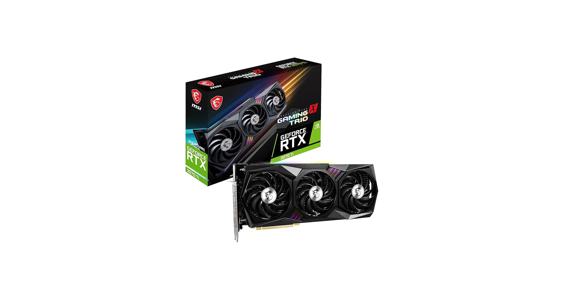 Amazon.com: msi Gaming GeForce RTX 3070 Ti 8GB GDRR6X 256-Bit HDMI