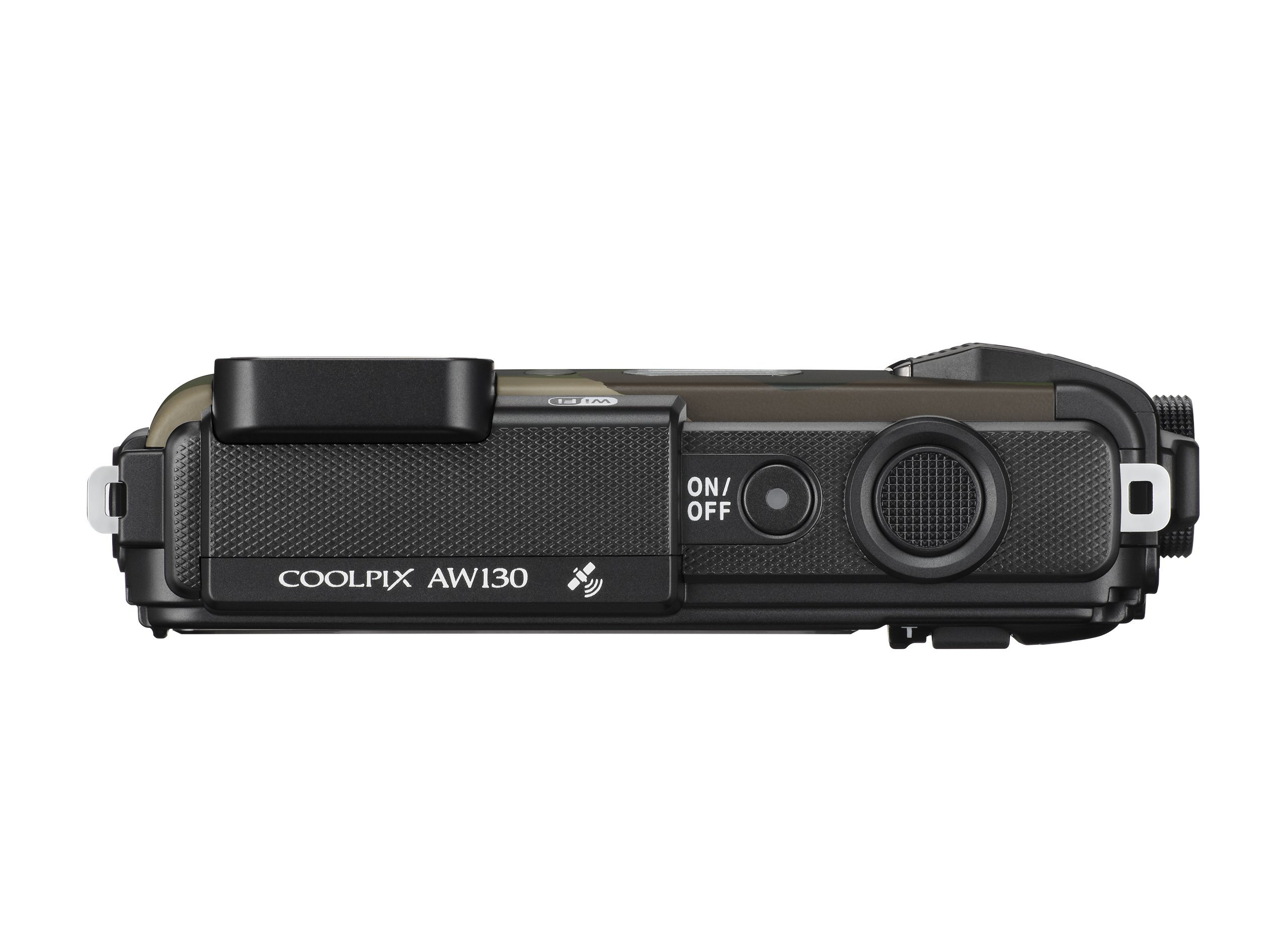 Amazon | Nikon デジタルカメラ COOLPIX AW130 カムフラージュグリーン