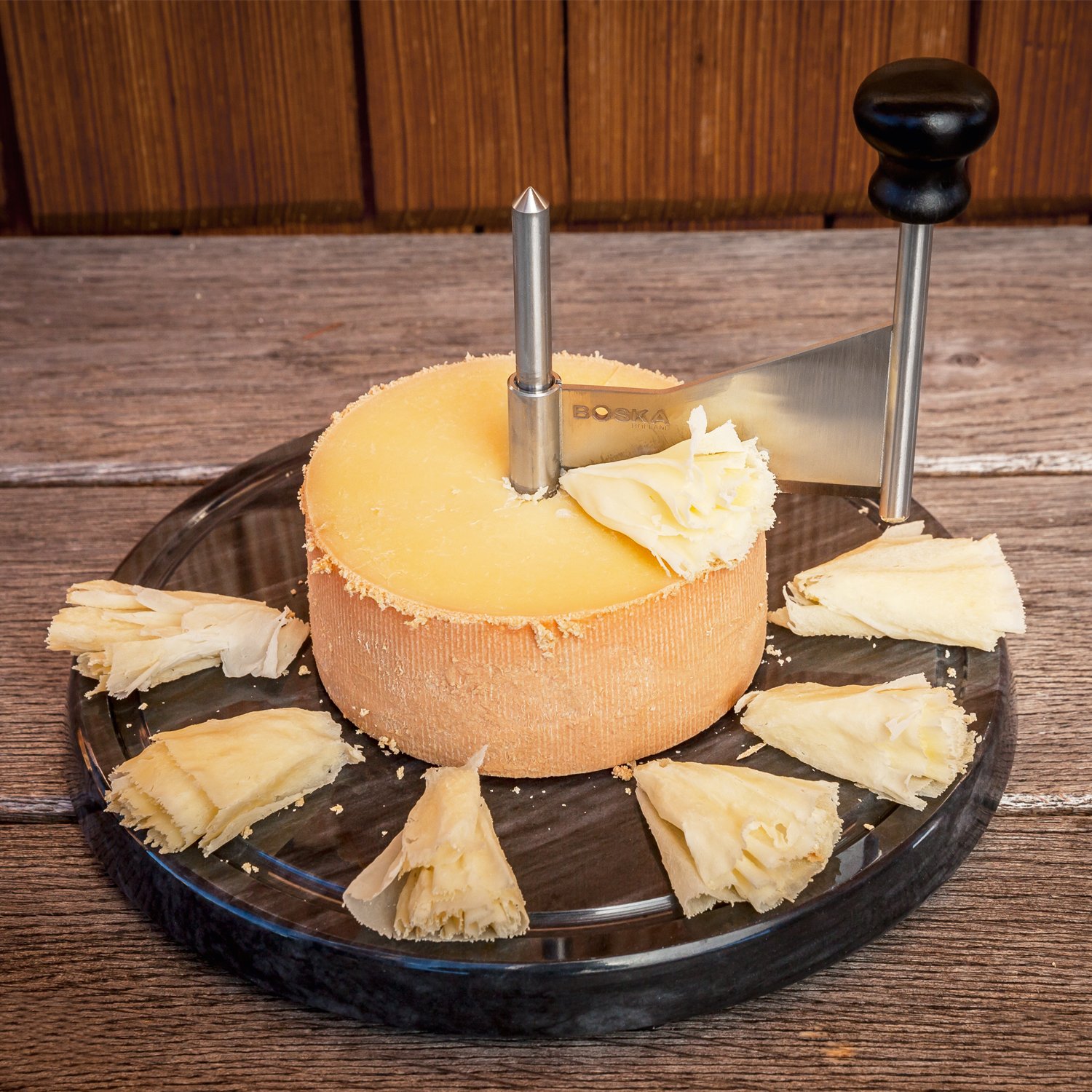 Amazon｜BOSKA ジロール(大理石仕様)チーズスライサー｜チーズナイフ