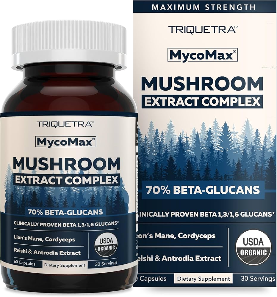 Amazon.com: MycoMax Mushroom Complex - 70% Beta Glucans, Max