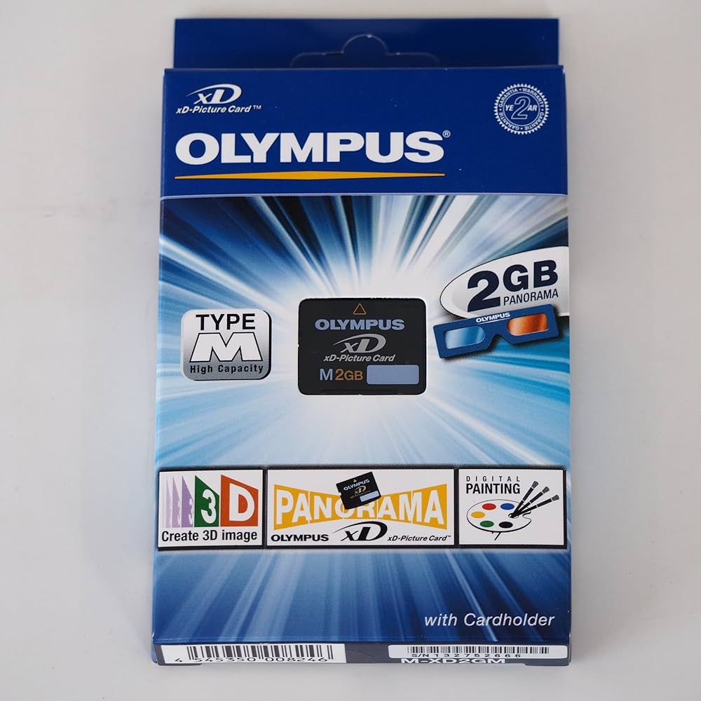 Olympus M-xD 2GB Picture Card, with 3D Glasses: Amazon.co.uk