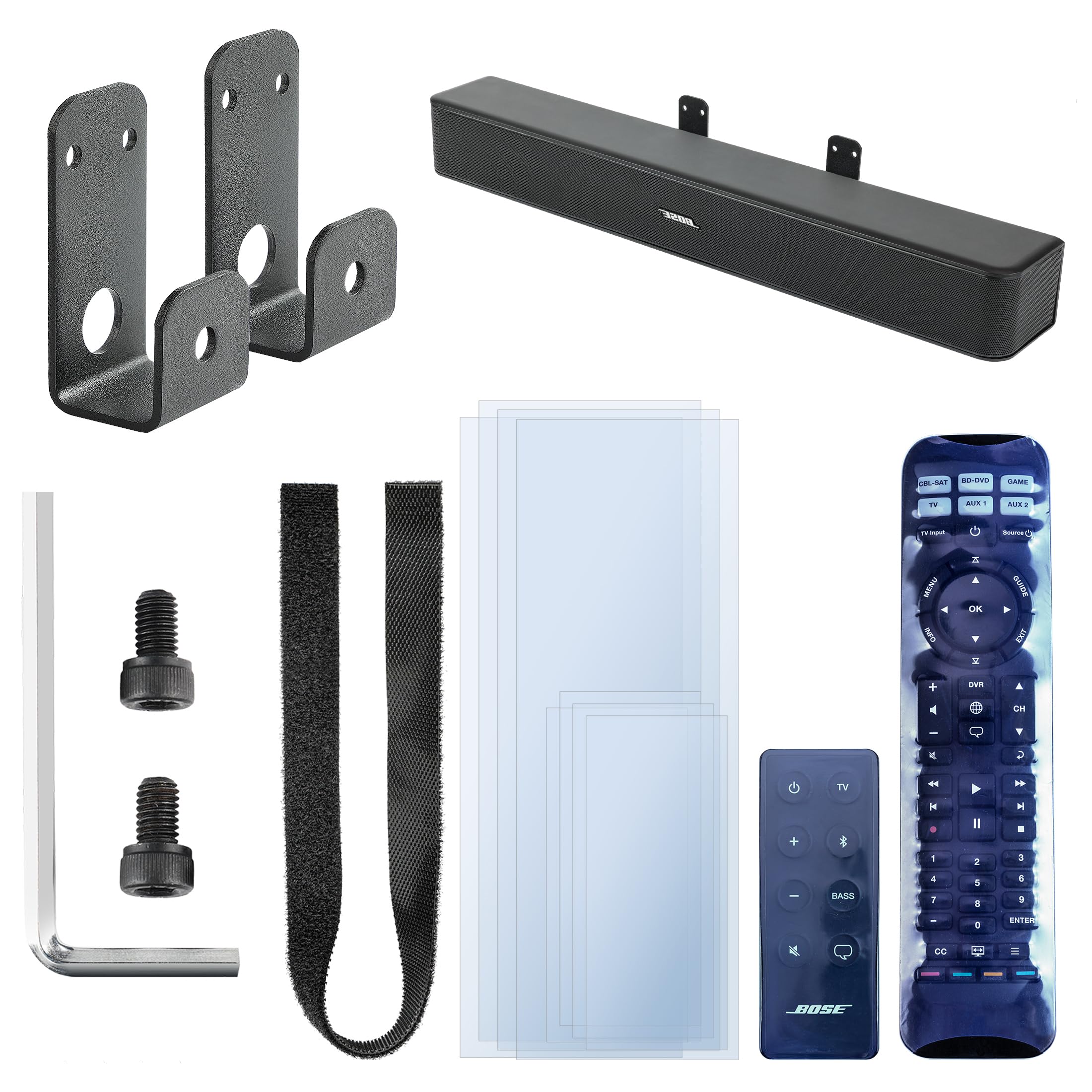 Amazon | Bose Solo 5 サウンドバー 壁取り付け棚 省スペース