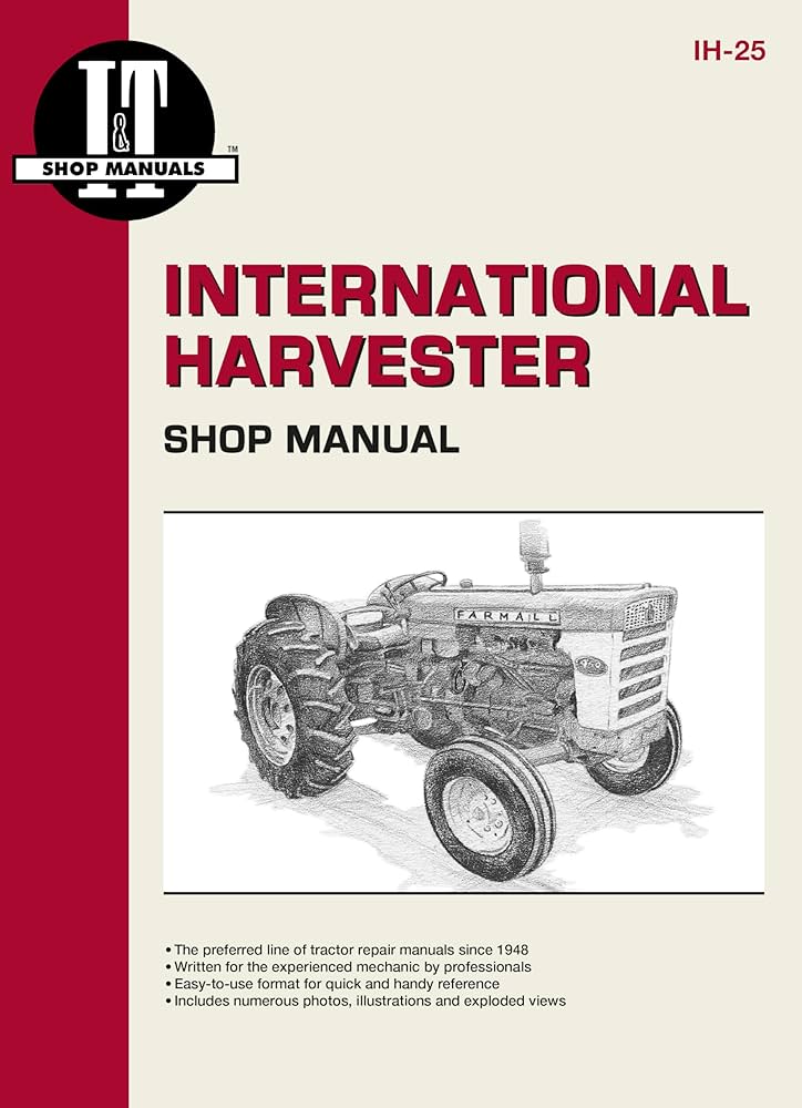 International Harvester Shop Manual Series 460 560 606 660 & 2606