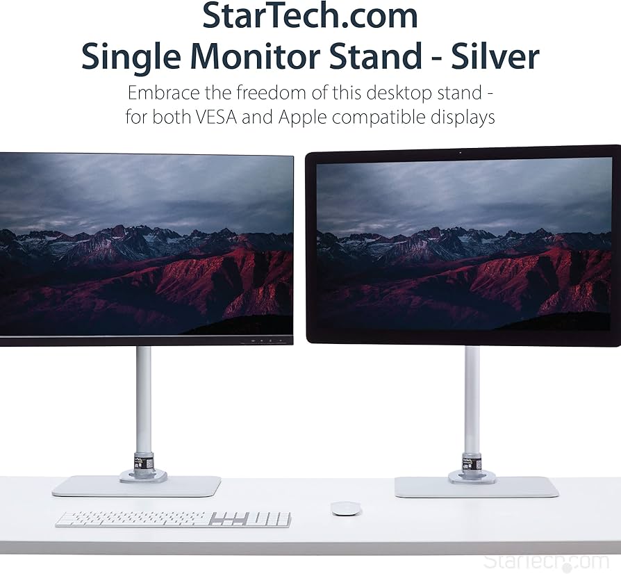 Amazon.com: StarTech.com Single Monitor Stand, Adjustable