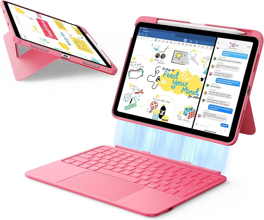 Amazon.com: ESR iPad 11th (A16) 2025/10th Gen Flex Keyboard Case