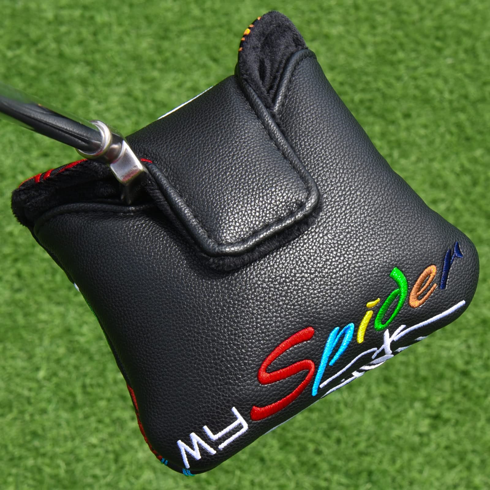 Amazon.co.jp: mytag ゴルフマレットパターヘッドカバー スパイダー